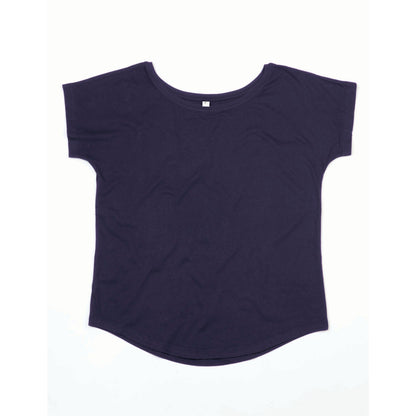 Navy - Back - Mantis Womens-Ladies Relaxed T-Shirt