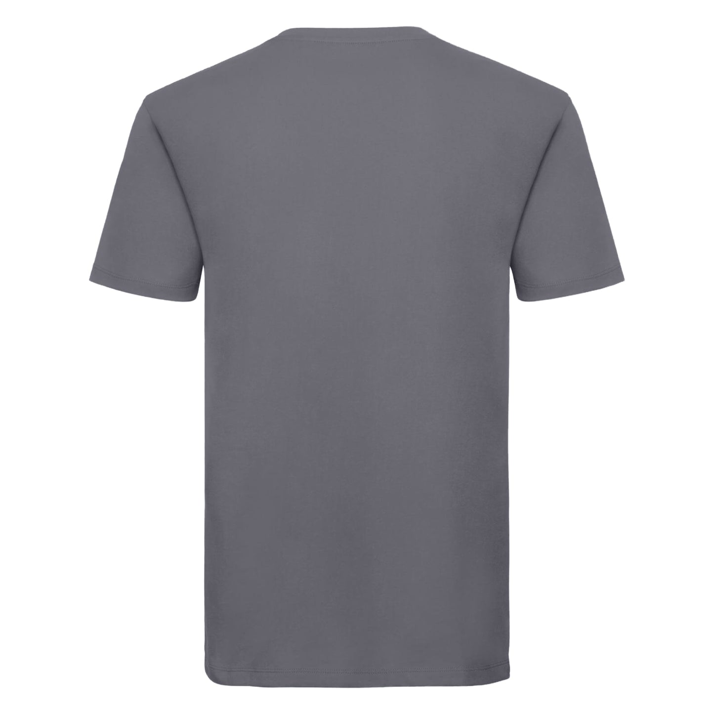 Convoy Grey - Back - Russell Mens Organic Short-Sleeved T-Shirt