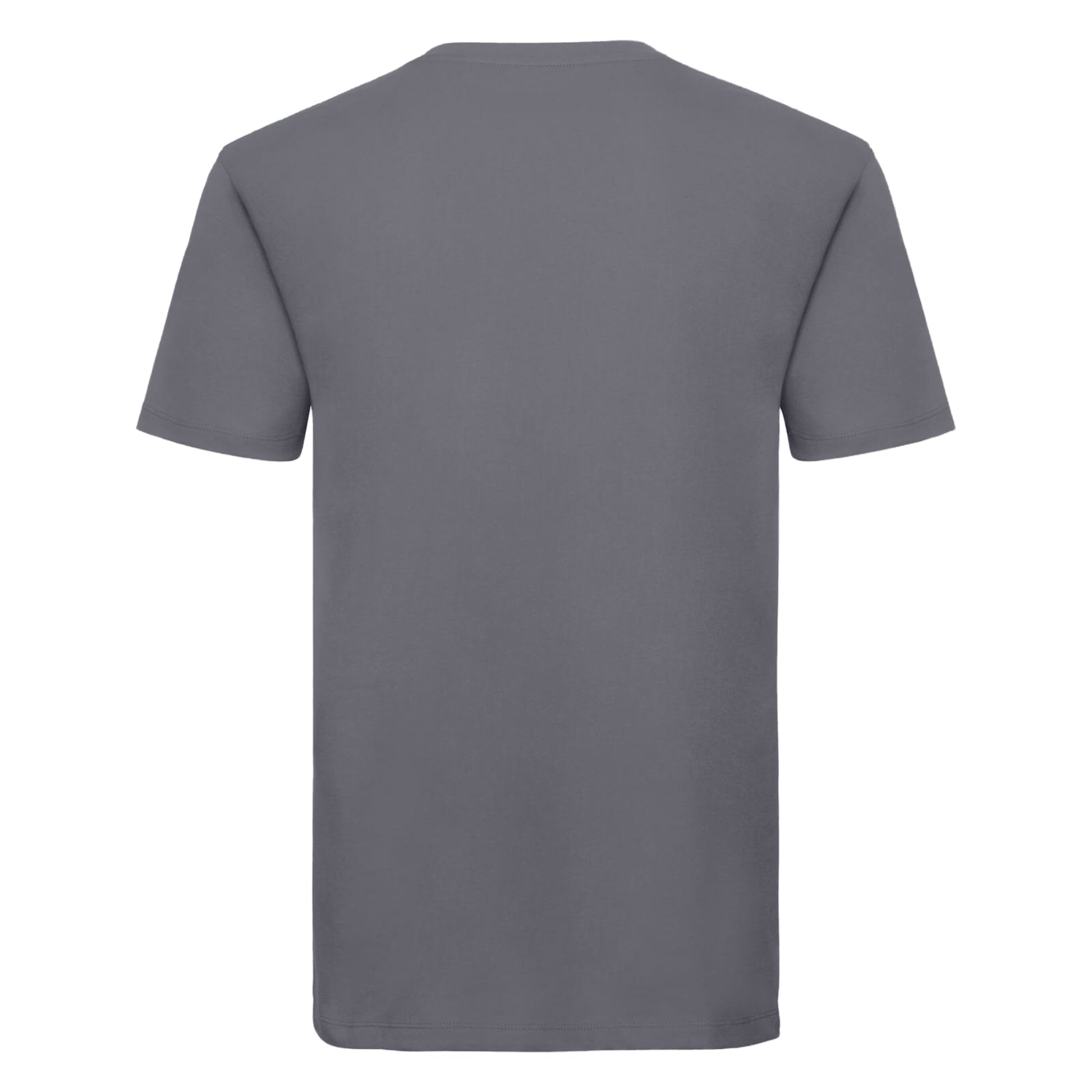 Convoy Grey - Back - Russell Mens Organic Short-Sleeved T-Shirt