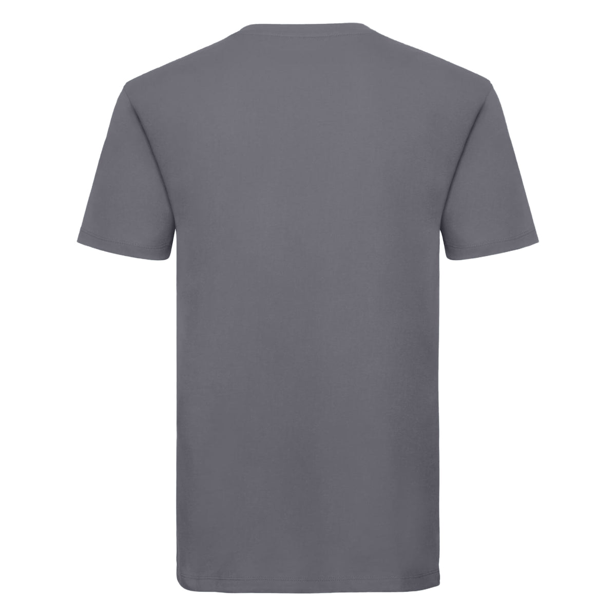 Convoy Grey - Back - Russell Mens Organic Short-Sleeved T-Shirt
