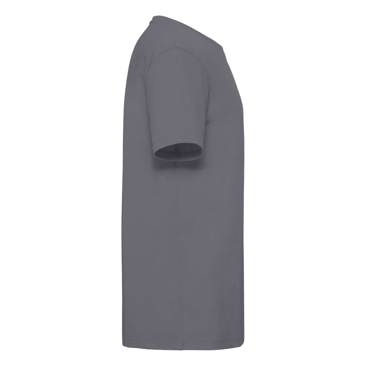 Convoy Grey - Side - Russell Mens Organic Short-Sleeved T-Shirt