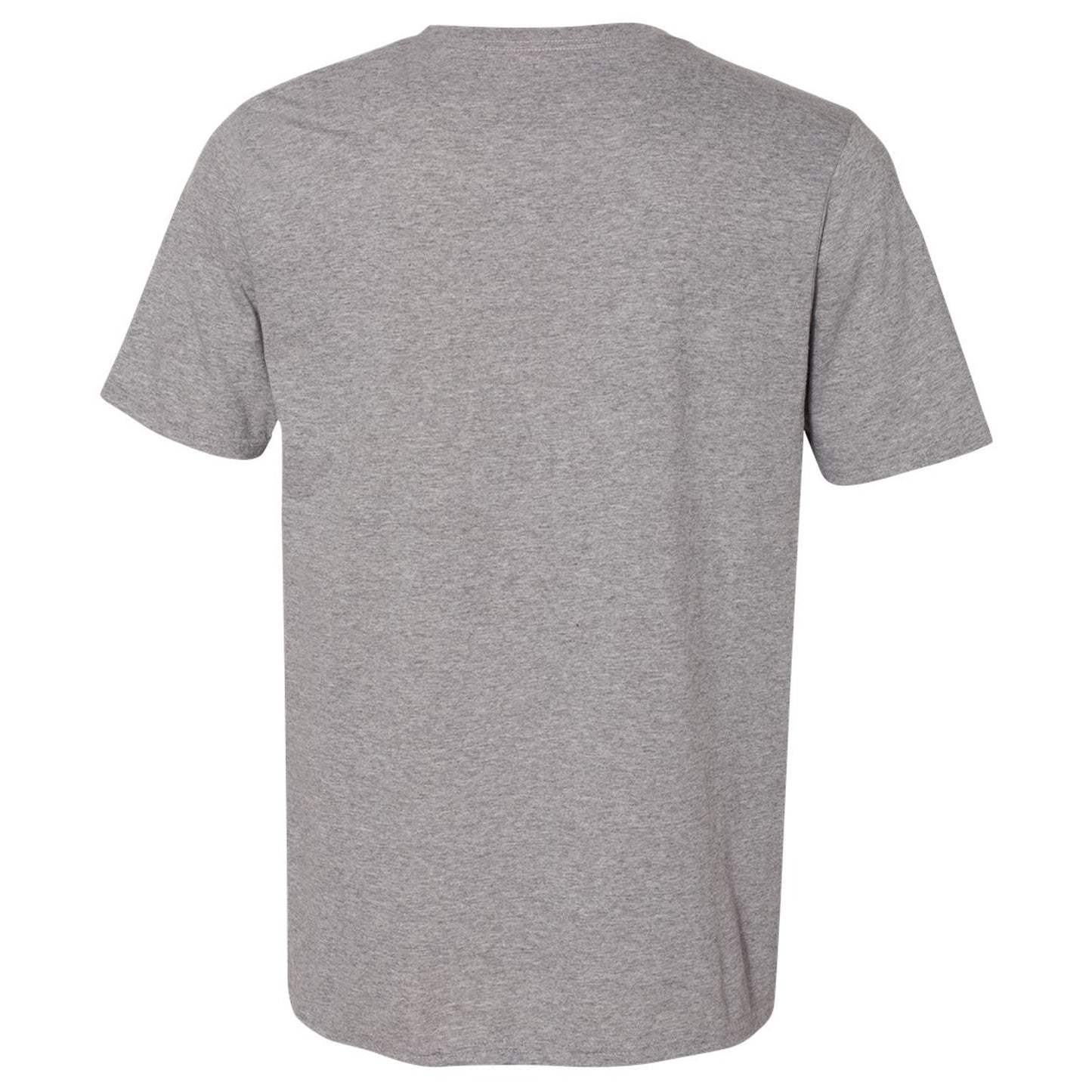 Light Oxford Grey - Back - Russell Mens Organic Short-Sleeved T-Shirt