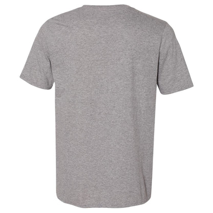 Light Oxford Grey - Back - Russell Mens Organic Short-Sleeved T-Shirt