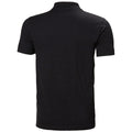 Black - Back - Helly Hansen Mens Manchester Polo Shirt