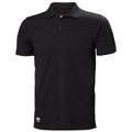 Black - Front - Helly Hansen Mens Manchester Polo Shirt