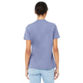 Lavender Blue - Front - Bella + Canvas Womens-Ladies Jersey Short-Sleeved T-Shirt