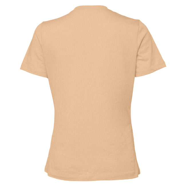Sand Dune - Back - Bella + Canvas Womens-Ladies Jersey Short-Sleeved T-Shirt