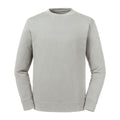 Stone - Front - Russell Unisex Adult Reversible Organic Sweatshirt