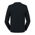 Black - Back - Russell Unisex Adult Reversible Organic Sweatshirt