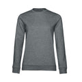 Mid Grey Heather - Front - B&C Womens-Ladies Set-in Sweatshirt