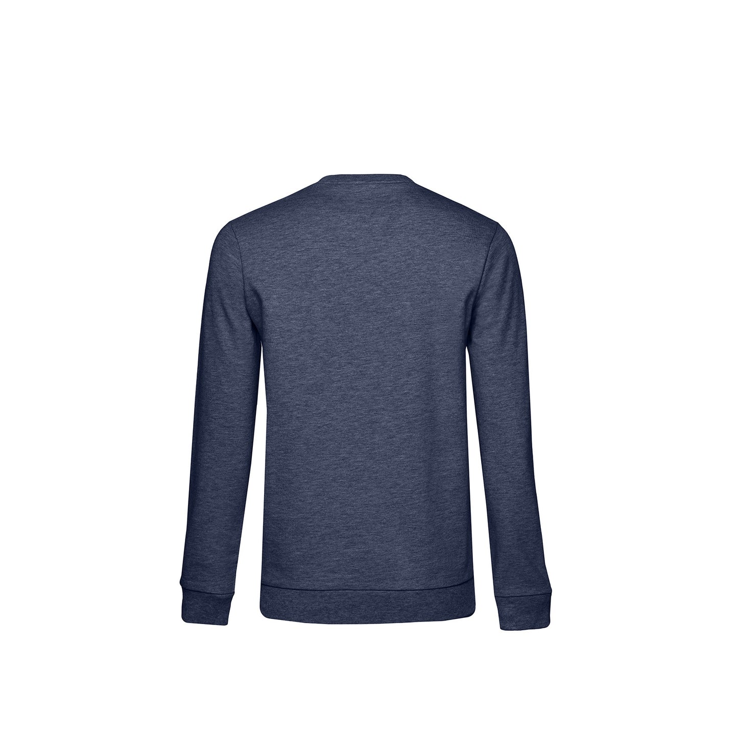 Navy Heather - Back - B&C Womens-Ladies Set-in Sweatshirt