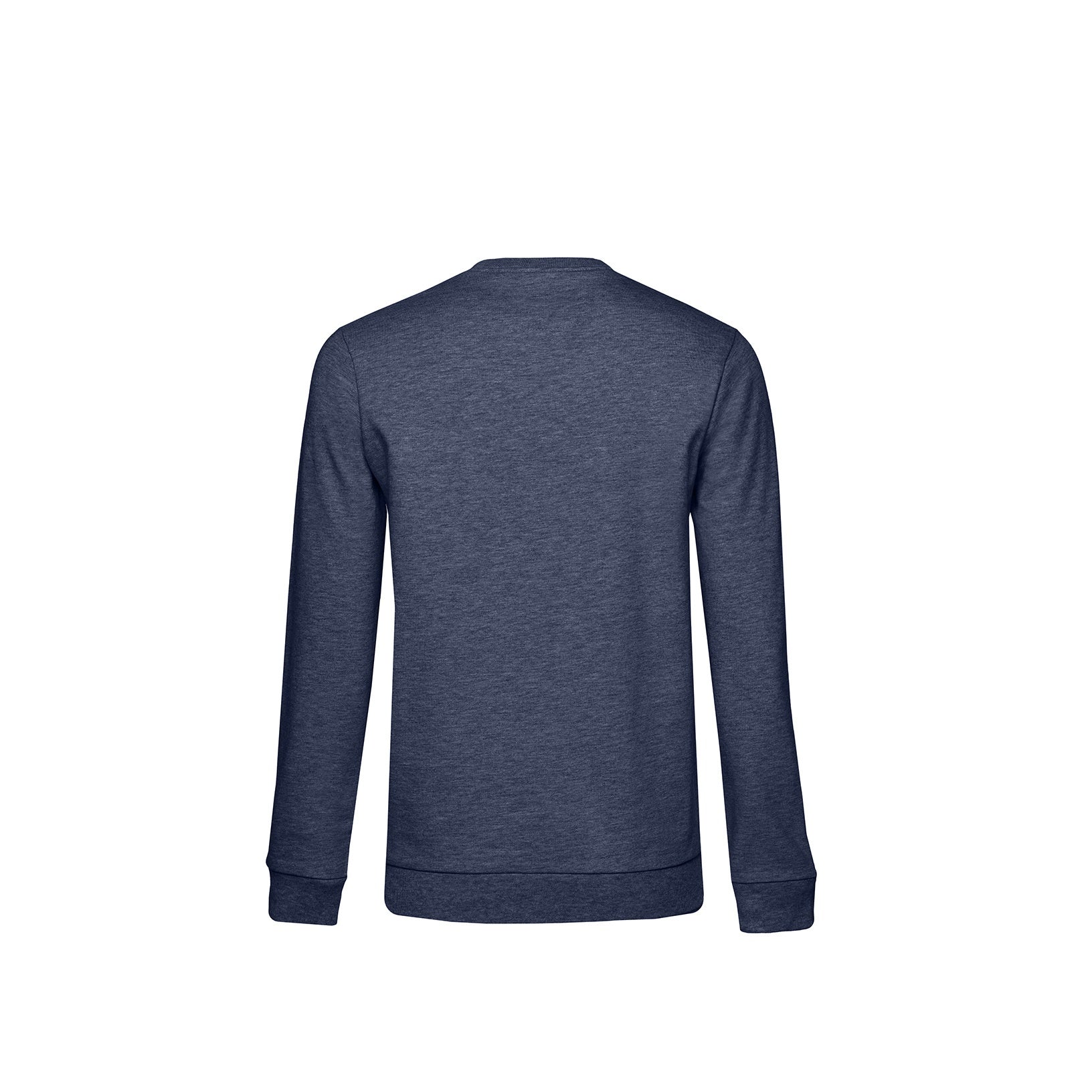 Navy Heather - Back - B&C Womens-Ladies Set-in Sweatshirt