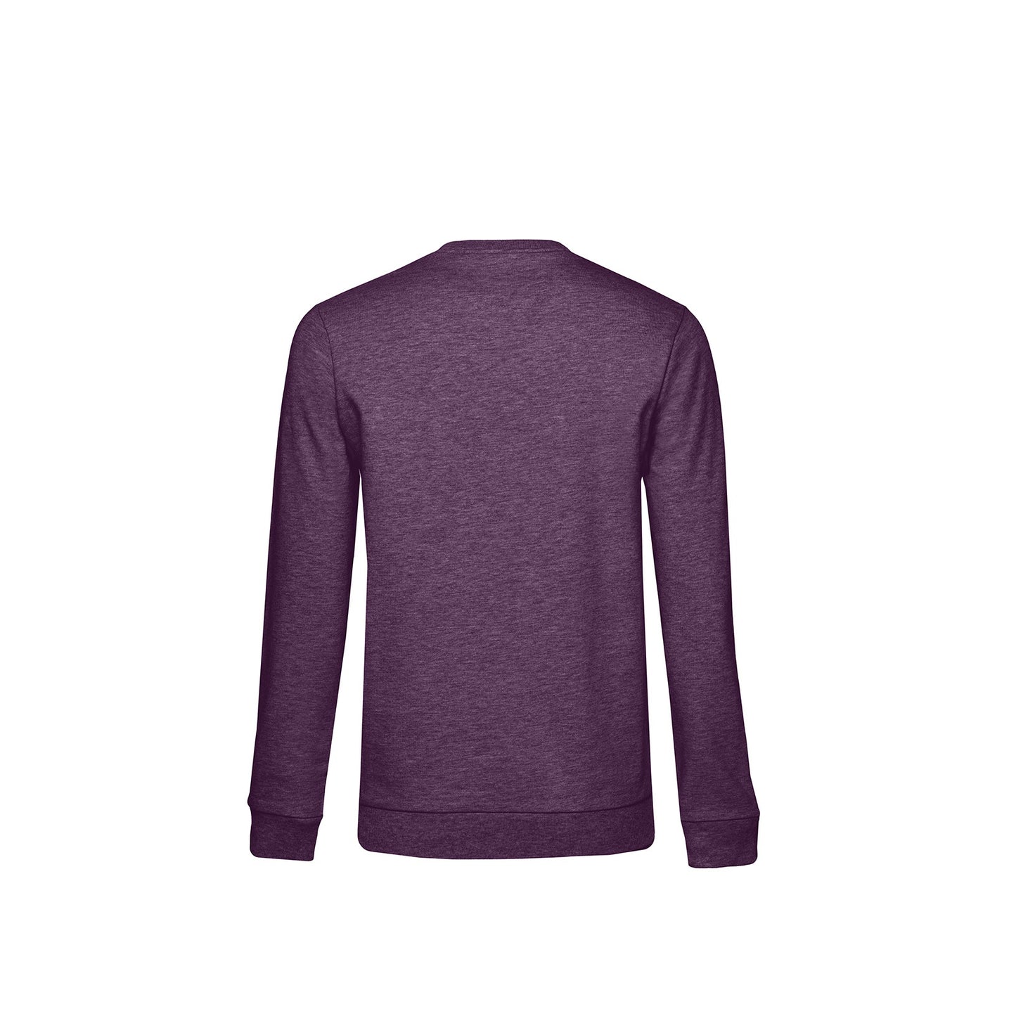 Purple Heather - Back - B&C Womens-Ladies Set-in Sweatshirt