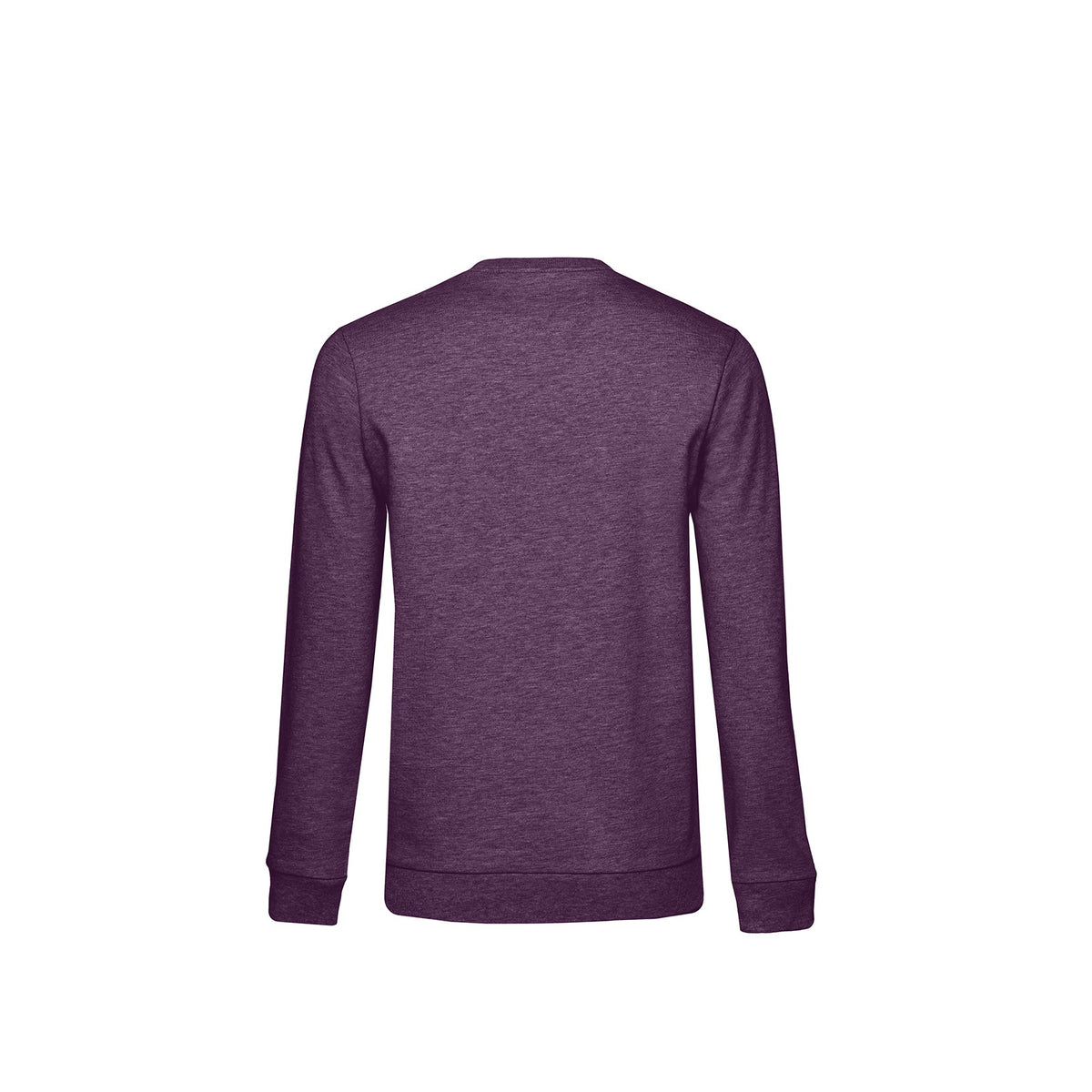 Purple Heather - Back - B&C Womens-Ladies Set-in Sweatshirt