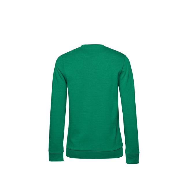 Kelly Green - Back - B&C Womens-Ladies Set-in Sweatshirt