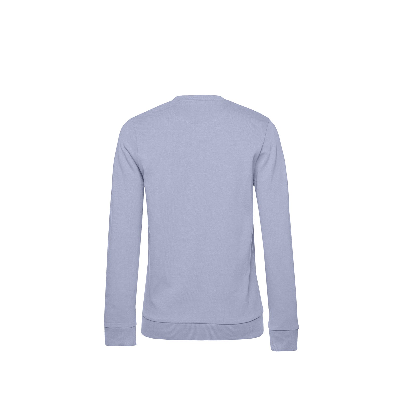 Lavender Purple - Back - B&C Womens-Ladies Set-in Sweatshirt