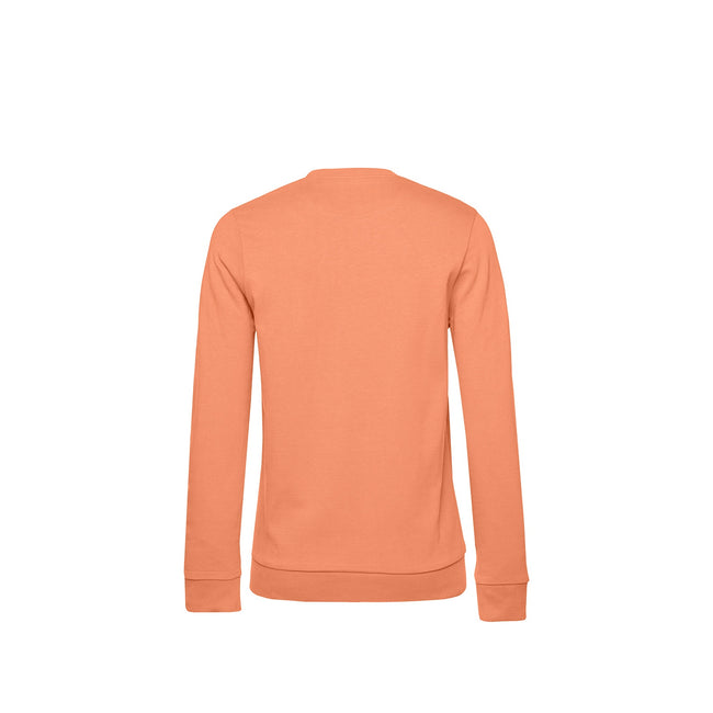 Light Orange - Side - B&C Womens-Ladies Set-in Sweatshirt