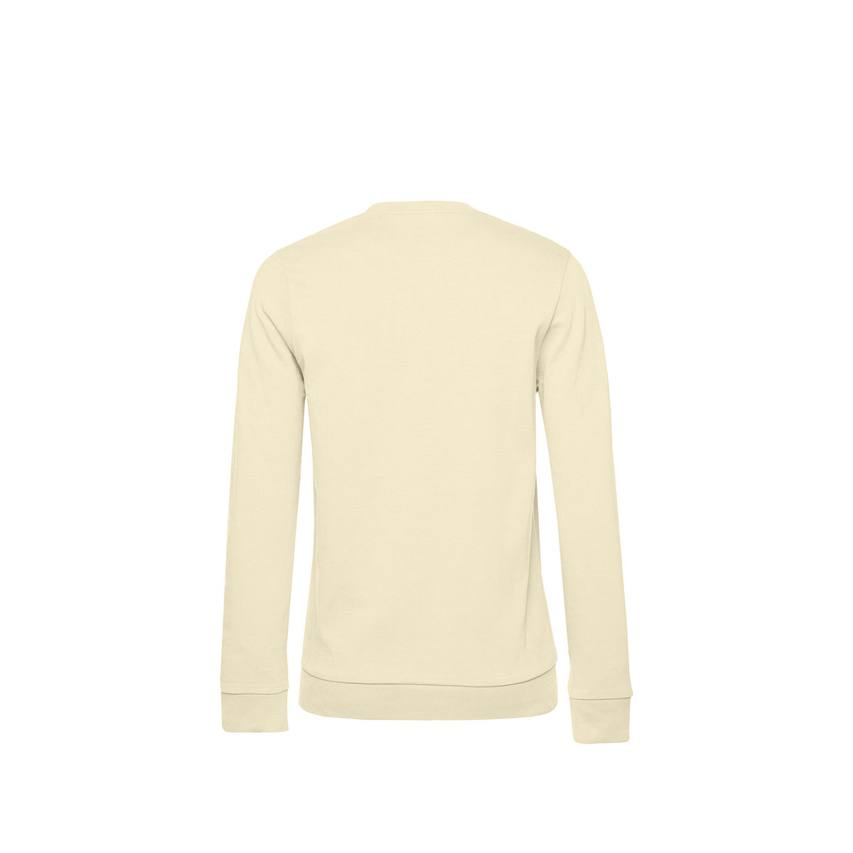 Pale Yellow - Back - B&C Womens-Ladies Set-in Sweatshirt