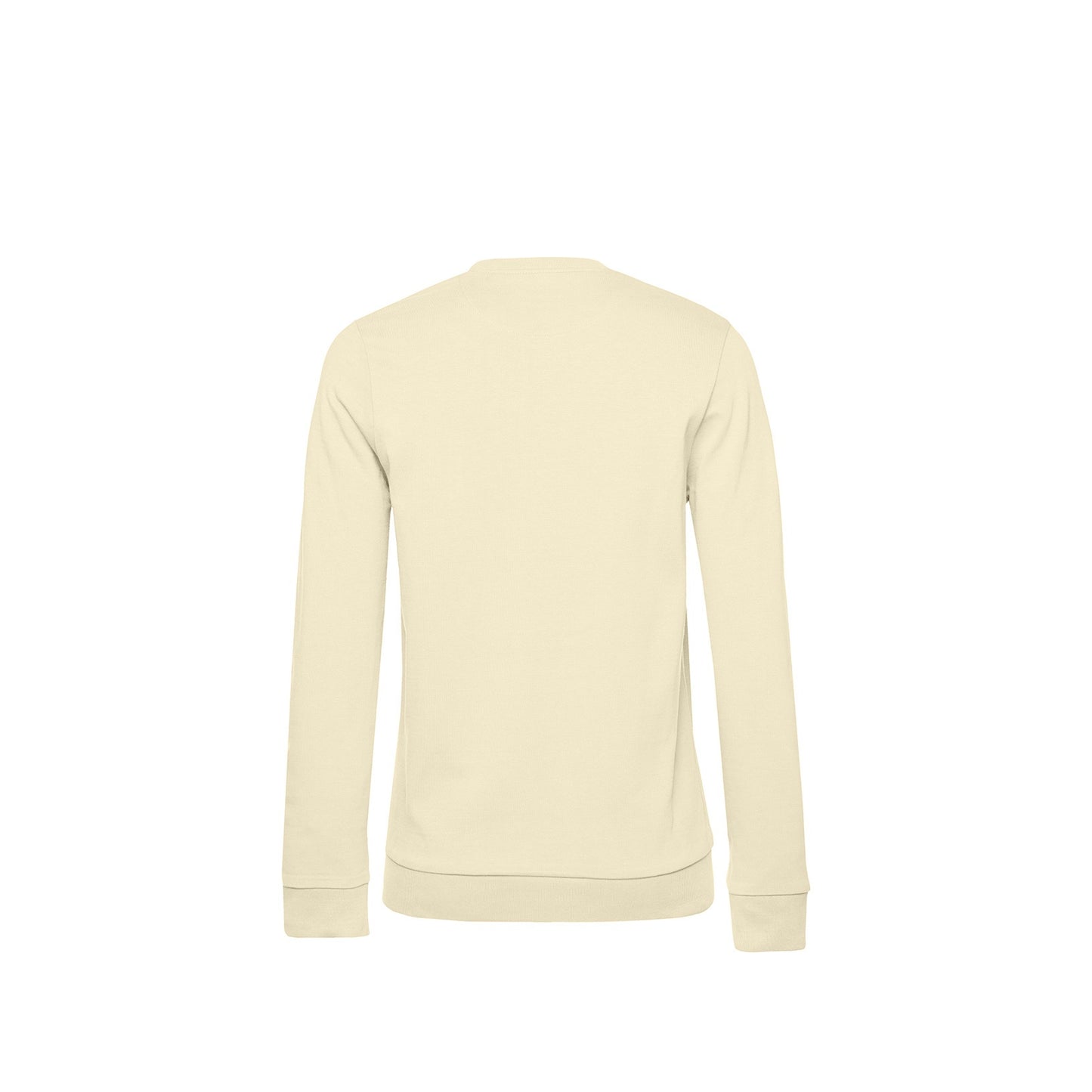 Pale Yellow - Back - B&C Womens-Ladies Set-in Sweatshirt