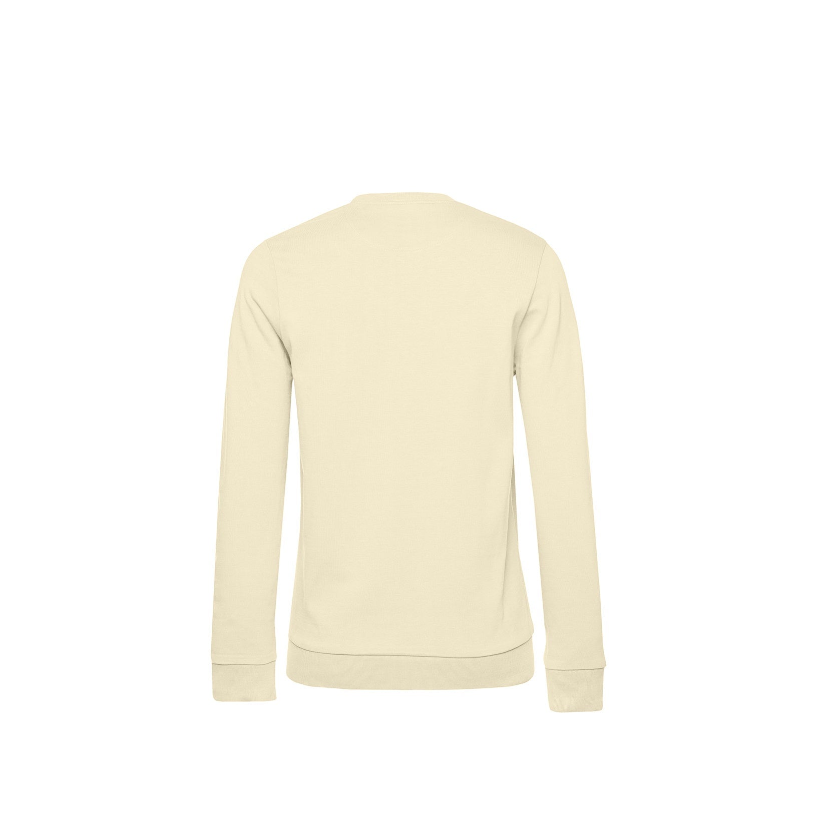 Pale Yellow - Back - B&C Womens-Ladies Set-in Sweatshirt