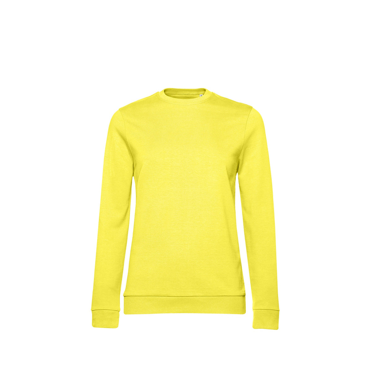 Sun Yellow - Front - B&C Womens-Ladies Set-in Sweatshirt