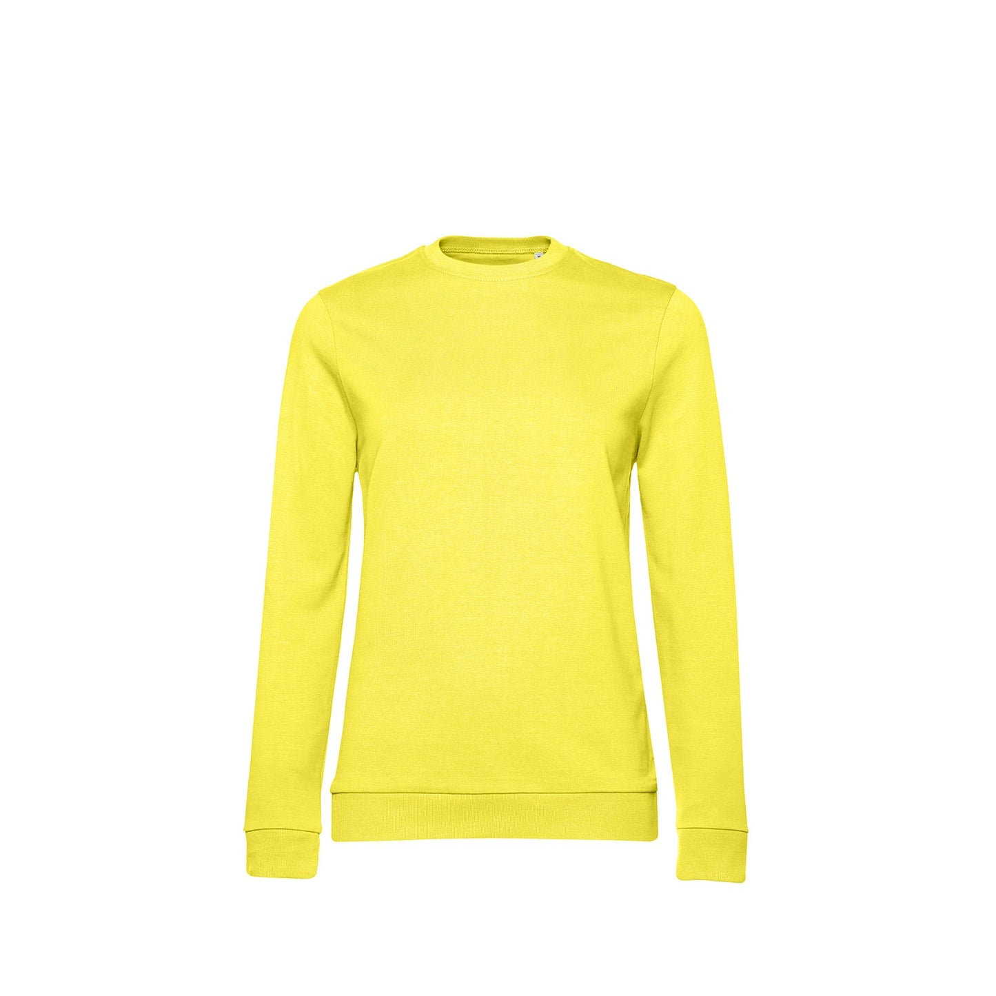 Sun Yellow - Front - B&C Womens-Ladies Set-in Sweatshirt
