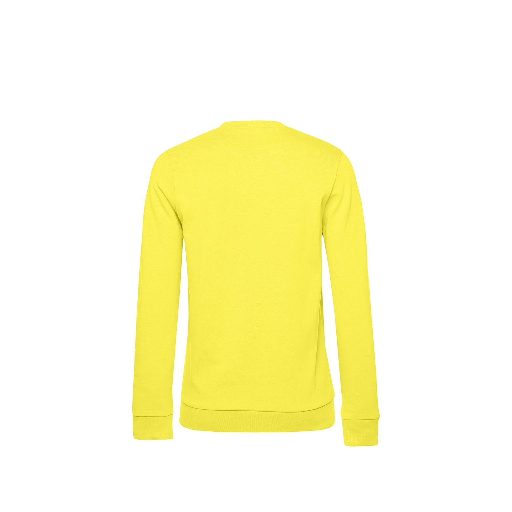 Sun Yellow - Back - B&C Womens-Ladies Set-in Sweatshirt