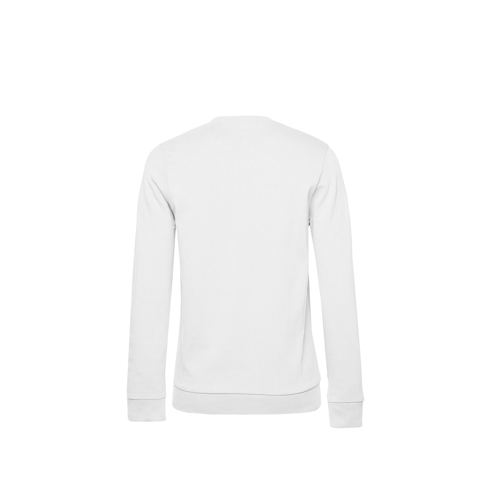 White - Back - B&C Womens-Ladies Set-in Sweatshirt