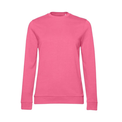 Light Pink - Front - B&C Womens-Ladies Set-in Sweatshirt
