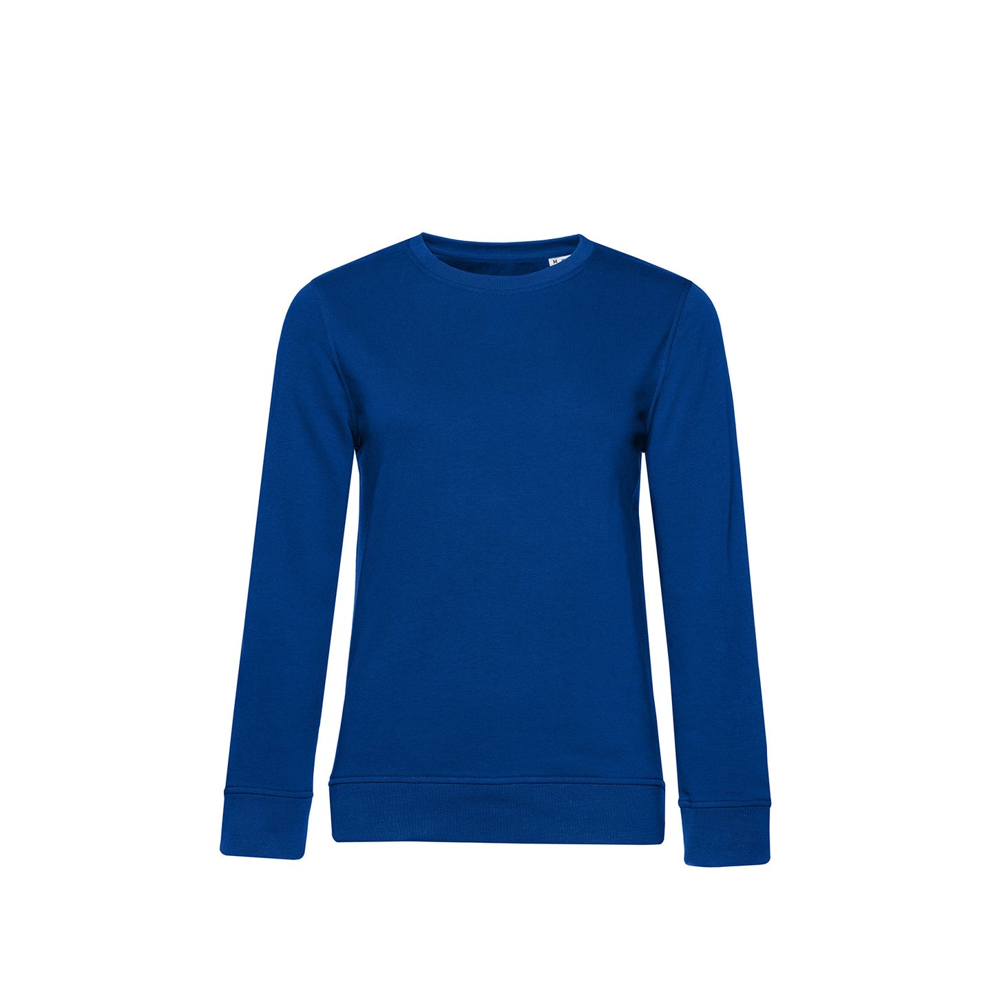 Royal Blue - Front - B&C Womens-Ladies Organic Sweatshirt