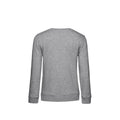 Grey Heather - Back - B&C Womens-Ladies Organic Sweatshirt