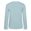 Duck Egg Blue - Back - B&C Womens-Ladies Organic Sweatshirt