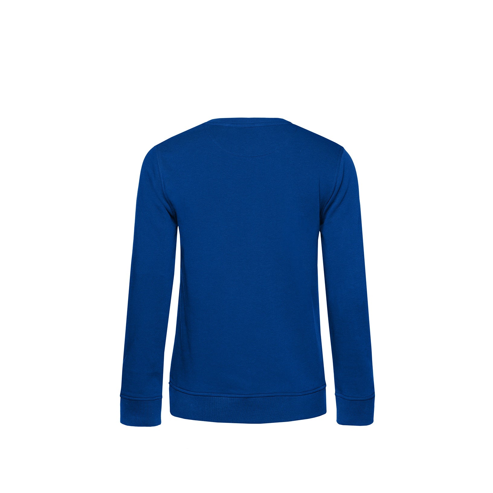 Royal Blue - Back - B&C Womens-Ladies Organic Sweatshirt