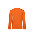 Orange - Back - B&C Womens-Ladies Organic Sweatshirt