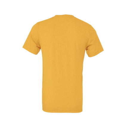 Golden Yellow Heather - Back - Bella + Canvas Unisex Adult T-Shirt
