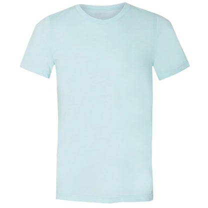 Dusty Blue Heather - Front - Bella + Canvas Unisex Adult T-Shirt