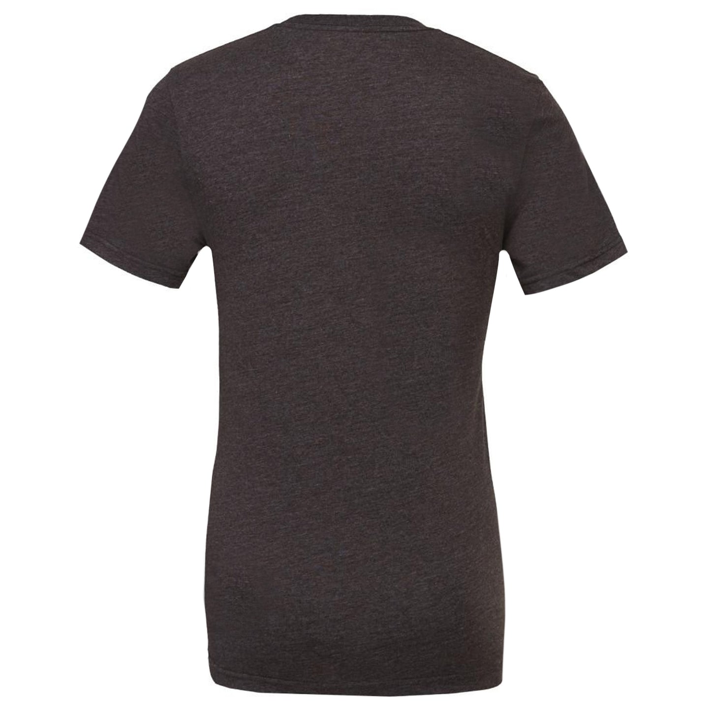 Dark Grey Heather - Back - Bella + Canvas Unisex Adult T-Shirt
