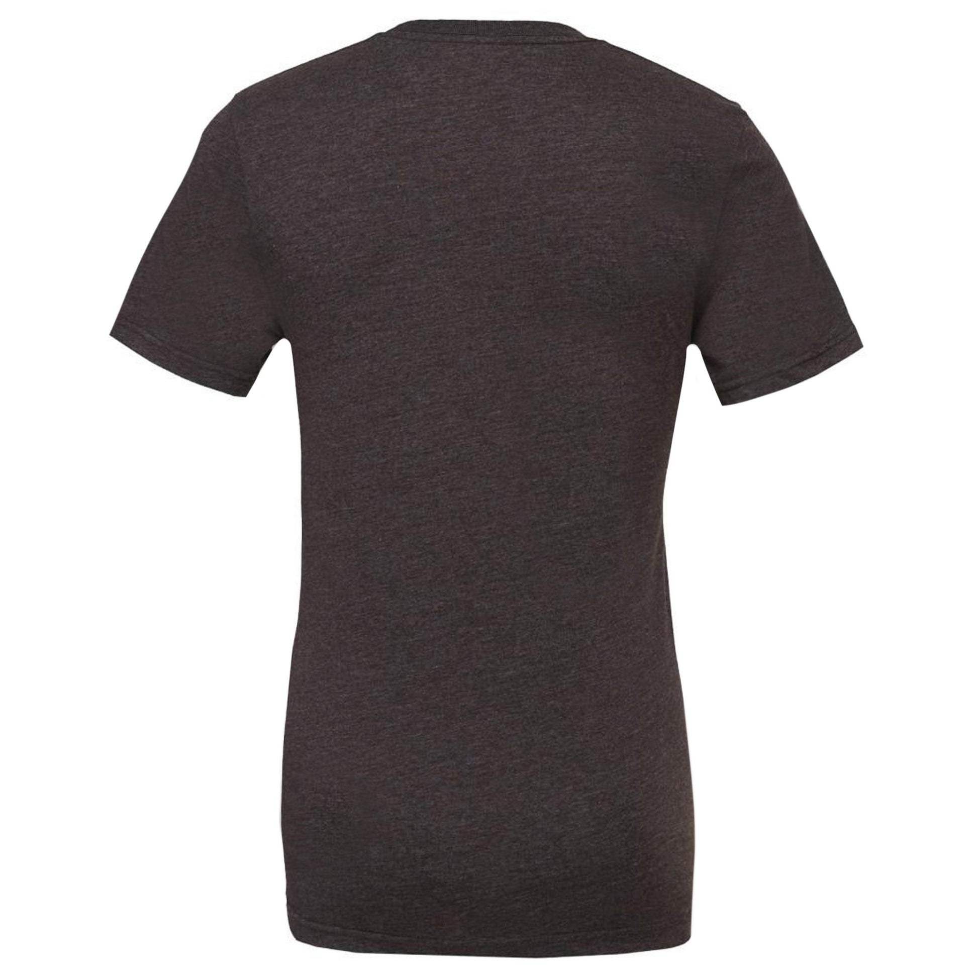 Dark Grey Heather - Back - Bella + Canvas Unisex Adult T-Shirt