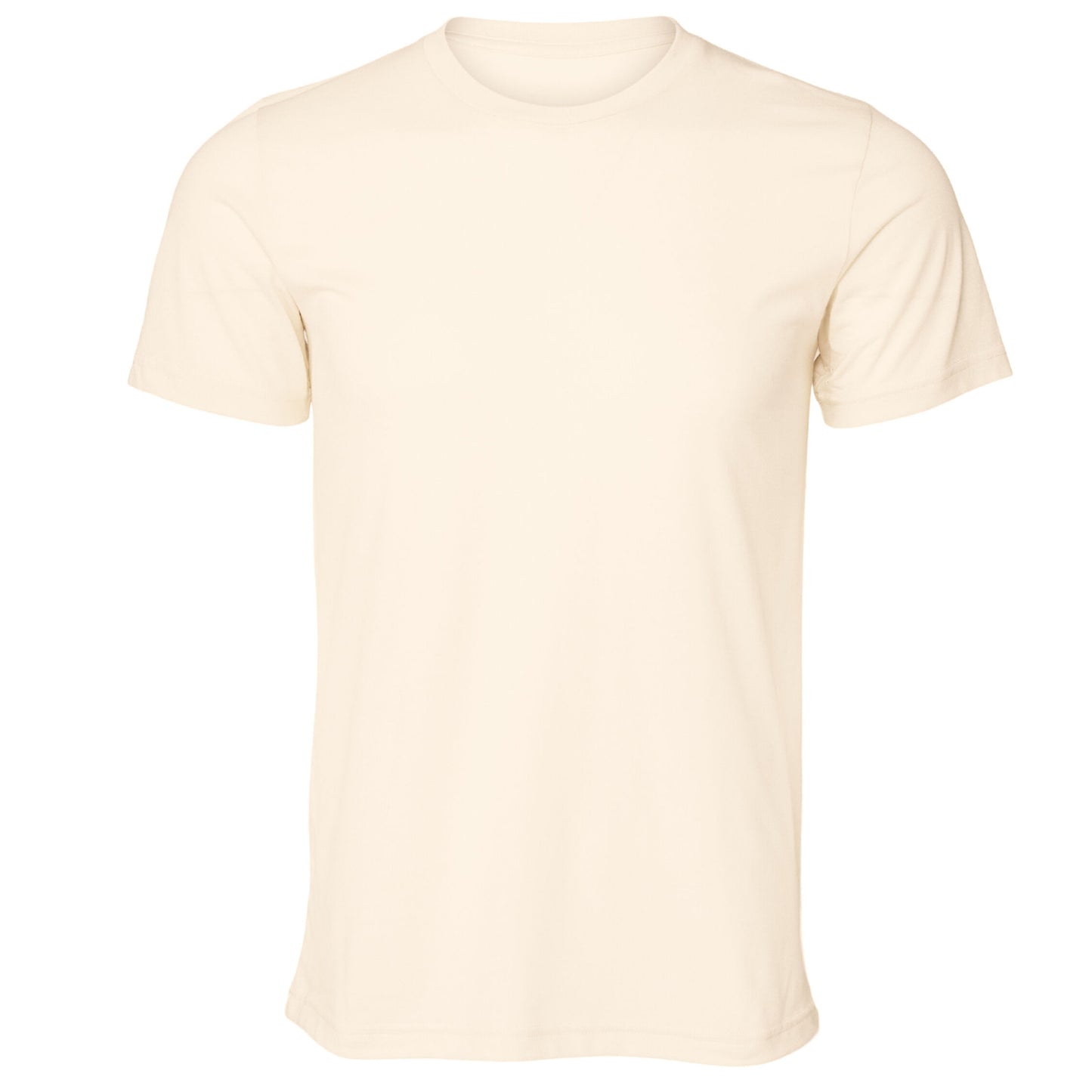 French Vanilla Heather - Front - Bella + Canvas Unisex Adult T-Shirt