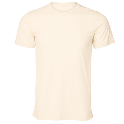 French Vanilla Heather - Front - Bella + Canvas Unisex Adult T-Shirt