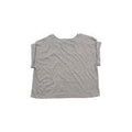 Grey Heather - Front - Mantis Womens-Ladies Crop Top