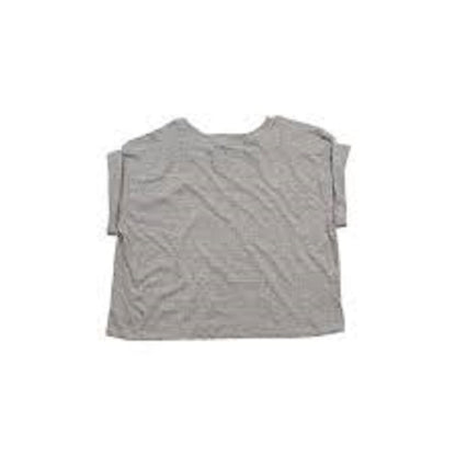 Grey Heather - Front - Mantis Womens-Ladies Crop Top