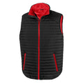 Black-Red - Front - Result Unisex Adult Gilet