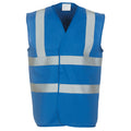 Royal Blue - Front - Yoko Mens High-Vis Waistcoat