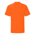 Orange - Back - Fruit of the Loom Childrens-Kids Iconic 150 T-Shirt