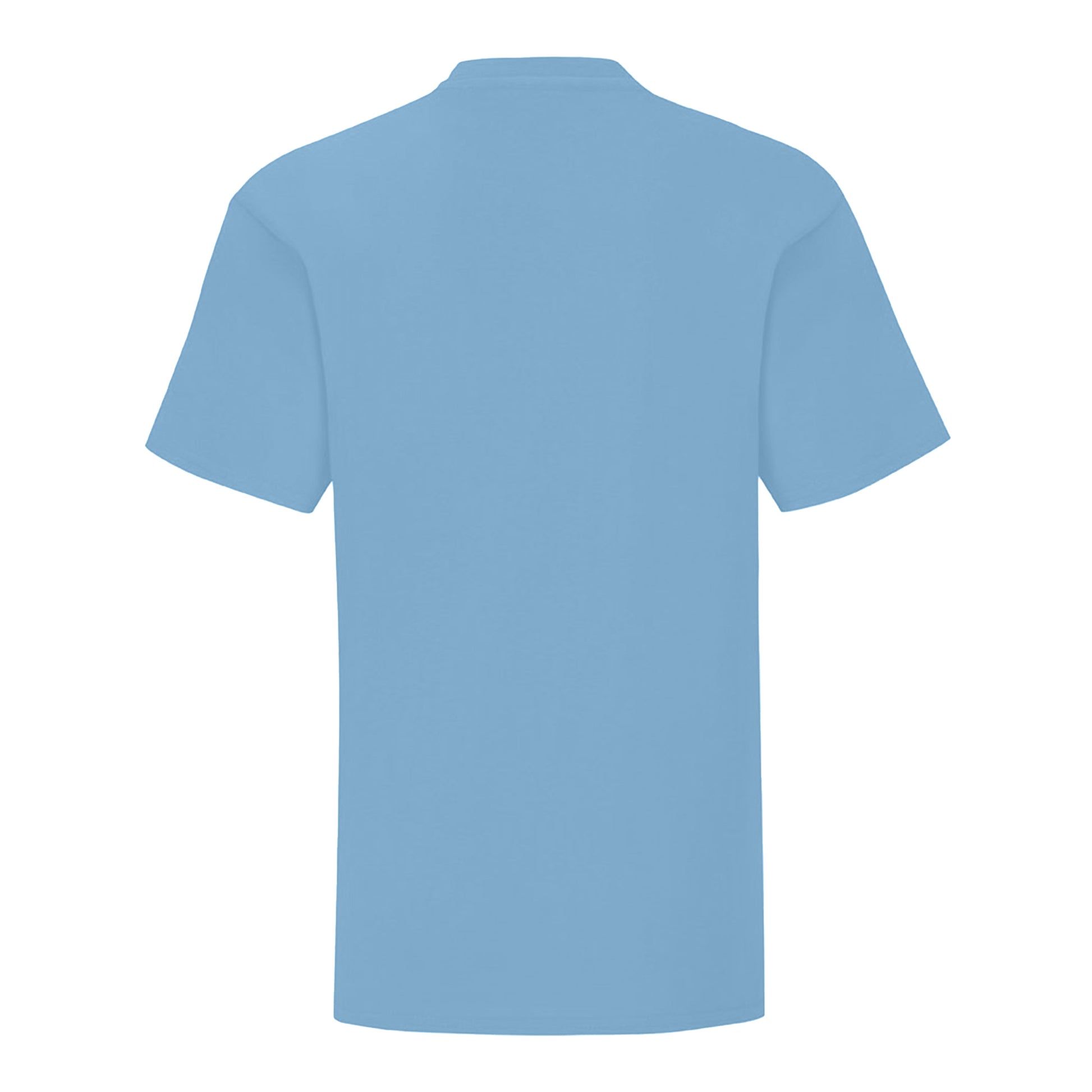 Sky Blue - Back - Fruit of the Loom Childrens-Kids Iconic 150 T-Shirt
