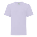 Soft Lavender - Front - Fruit of the Loom Childrens-Kids Iconic 150 T-Shirt