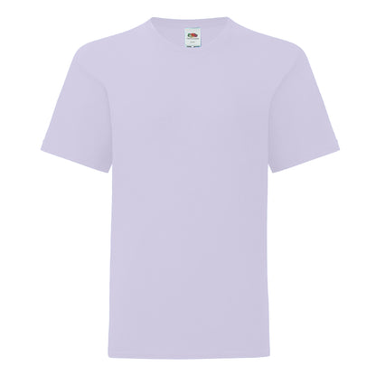 Soft Lavender - Front - Fruit of the Loom Childrens-Kids Iconic 150 T-Shirt