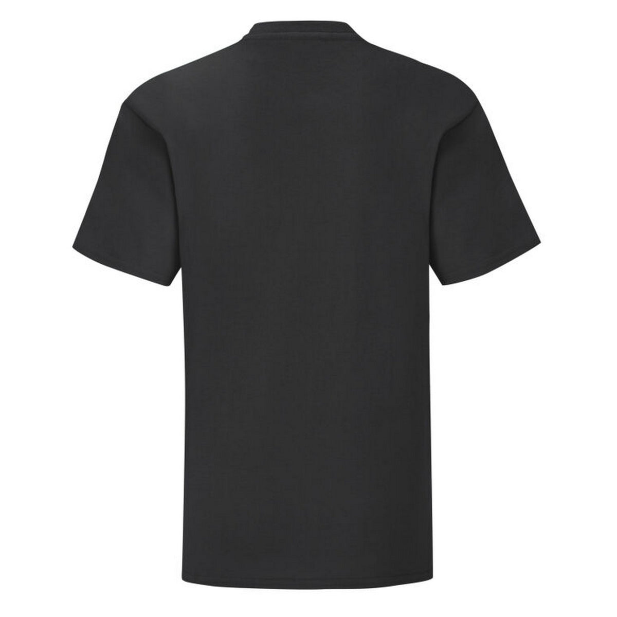 Black - Back - Fruit of the Loom Childrens-Kids Iconic 150 T-Shirt