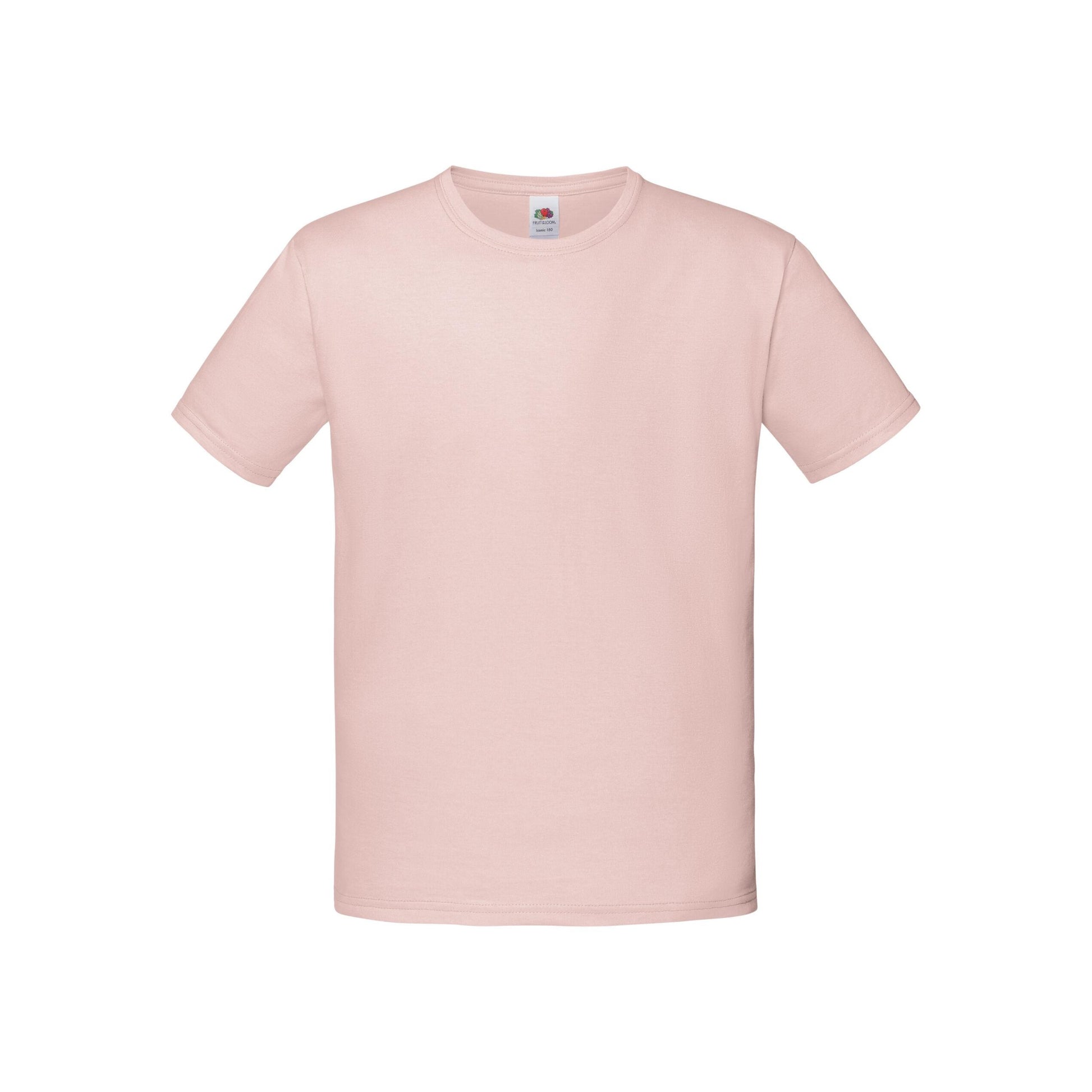 Powder Rose - Back - Fruit of the Loom Childrens-Kids Iconic 150 T-Shirt